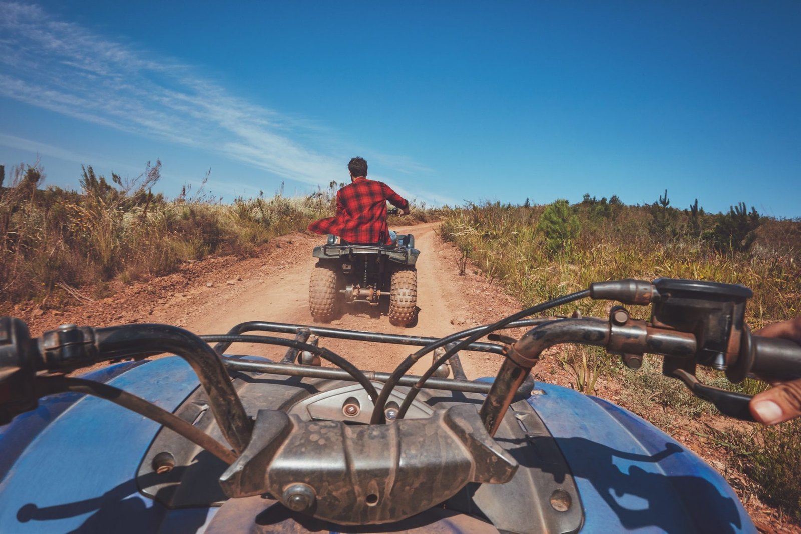 man driving off road on an atv e1645641428532 Mallku Expediciones